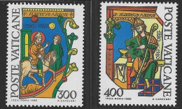 Vatican City S 695-96 1980 St Albertus Magnus 700th Death Anniv.mint Never Hinged - Ongebruikt