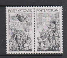 Vatican City S 629-630 1977 6th Centenary Pope Gregorio XI Return To Rome.mint Never Hinged - Nuovi