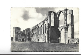 CPA  PHOTO DPT 85 MAILLEZAIS, RUINES DE L EGLISE ABBATIALE ET CATHEDRALE - Maillezais