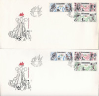 Czechoslovakia Postmark (3512): Sport Olympic Games 1988 - Covers