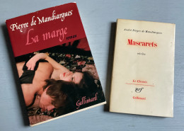 Pieyre De Mandiargues : 5 Livres (Galliamrd & Folio) = La Marge/Mascarets/La Motocyclette/Le Musée Noir/Le Lis De Mer. - Lots De Plusieurs Livres