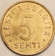 Estonia - 5 Senti 1991 KM# 21 (#3853) - Estonia