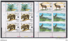 REPUBBLICA:  1991  SALVAGUARDIA  DELLA  NATURA  -  S. CPL. 4  VAL. BL. 4  N. -  SASS. 1975/78 - Blocks & Kleinbögen