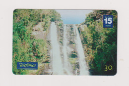 BRASIL - Dos Garcia Waterfall Inductive Phonecard - Brésil