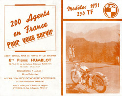 Publicité - 1951 - Moto PUCH - 250 TF - - Motorfietsen