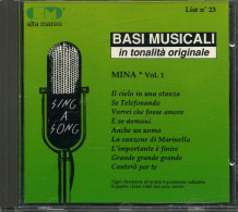 CD MINA LE BASI MUSICALI - Otros - Canción Italiana