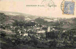 63 - Chateldon - Vue Générale - CPA - Voir Scans Recto-Verso - Chateldon