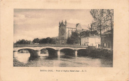 FRANCE - Bar Le Duc - Pont Et église Saint Jean - Carte Postale Ancienne - Bar Le Duc