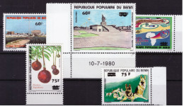 Benin 1983 - MNH ** - Timbres Surchargés - Michel Nr. 307-311 (ben028) - Benin - Dahomey (1960-...)