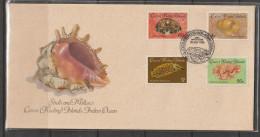 Cocos (Keeling) Islands 1986 Shells And Molluscs FDC - Conchiglie