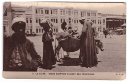 EGYPTE - LE CAIRE - Riche égyptien Faisant Des Provisions   (carte Photo Animée) - Cairo