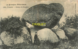 29 Tregunc, Dolmen De Kergalou, Garçon En Avant ... - Trégunc