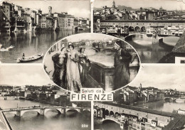 ITALIE - Firenze - Saluti Da Firenze - Multivues - Carte Postale Ancienne - Firenze