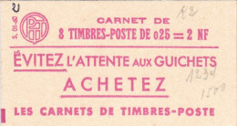 Carnet MARIANNE A LA NEF 8  TIMBRES - Altri & Non Classificati