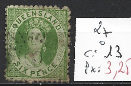 QUEENSLAND 27 Oblitéré Côte 13 € - Usados