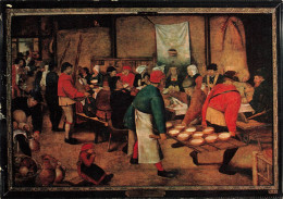 ARTS - Peintures Et Tableaux - Pieter Bruegel - Le Repas De Noces - Carte Postale Ancienne - Peintures & Tableaux