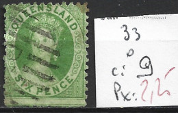 QUEENSLAND 33 Oblitéré Côte 9 € - Used Stamps