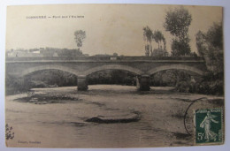 FRANCE - SARTHE - CONNERRE - Pont Sur L'Huisne - 1909 - Connerre