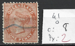 QUEENSLAND 41 Oblitéré Côte 8 € - Usados