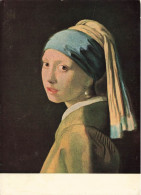 ARTS - Peintures Et Tableaux - Johannes Vermeer - Head Of A Girl - Carte Postale Ancienne - Peintures & Tableaux