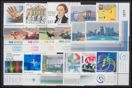 2027-2086 Bund-Jahrgang 1999 Kpl. Ecken Unten Rechts ** Postfrisch - Colecciones Anuales