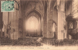 FRANCE - Laval - L'église Saint Vénérand - L'intérieur - Carte Postale Ancienne - Laval