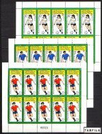 BULGARIA - 1982 - Coup Du Monde - FIFA - PF** De 10 Tim. - Unused Stamps