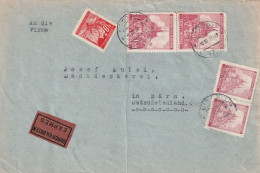 Bohême Et Moravie Lettre Littau Pour La Suisse 1940 - Briefe U. Dokumente