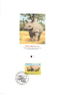 DOC 1995 RHINOCEROS NOIR - Rinoceronti