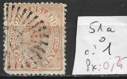 QUEENSLAND 51a Oblitéré Côte 1 € - Used Stamps