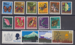 Nouvelle Zélande - Série 508 à 521 * * - Cote Yvert 2008 : 25 € - Unused Stamps
