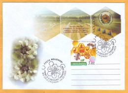 2023  Moldova Moldavie Private FDC „Apiculture. Protect The Bees - Protect Life On Earth!” - Abejas