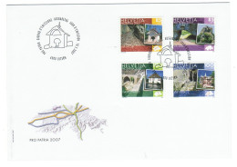 Suisse// Schweiz // Switzerland // Pro-Patria // FDC Série Pro-Patria 2007 - Storia Postale