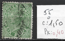 QUEENSLAND 55 Oblitéré Côte 1.50 € - Used Stamps