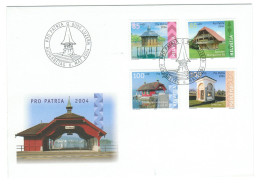 Suisse// Schweiz // Switzerland // Pro-Patria // FDC Série Pro-Patria 2004 - Storia Postale