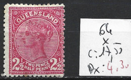 QUEENSLAND 64 * Côte 17.50 € - Used Stamps