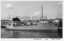 Pétrolier Français NOROIT - Carte Photo éditions Marius Bar - Bateau/ship/schiff - Petroleros