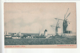 CP ESPAGNE Alrededores De MAHON (moulins à Vent- Windmills) - Menorca