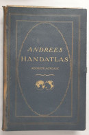 Andrees Allgemeiner Handatlas : In 221 Haupt- Und 192 Nebenkarten : In Original Halbleder Kassette : - Autres & Non Classés