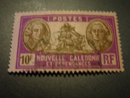 NOUVELLE CALEDONIE  1928-38-Francs 10 Oblitéré - Oblitérés