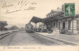 14-DIVES-CABOURG- INTERIEUR DE LA GARE - Courseulles-sur-Mer