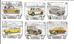 CD13 - PLAQUE LA BASQUAISE - TRABANT - WARTBURG - FORD TAUNUS - NSU 1000 - NECKAR WEINSBERG - LAND ROVER - KFZ