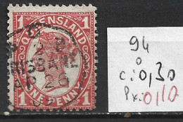 QUEENSLAND 94 Oblitéré Côte 0.30 € - Usados