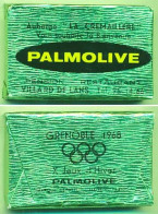 Savonnette PALMOLIVE Auberge La Crémaillère VILLARD DE LANS Isère*  X° Jeux Olympiques D'Hiver De Grenoble 1968 - Apparel, Souvenirs & Other