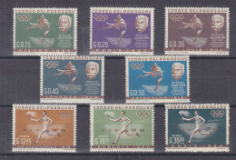 Jeux Olympiques - Tokyo 64 - Paraguay - Yvert 709/13 + PA 352/4 ** - Saut En Hauteur - Valeur 16,50 Euros - Summer 1964: Tokyo