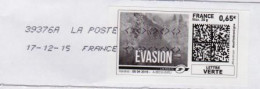 MON TIMBRE EN LIGNE " EVASION " Oblitéré TOSHIBA 39376A Sur Enveloppe Entière (1026)_Ti1614 - Other & Unclassified