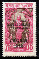 Oubangui Chari - 1927 - Tb Antérieurs  Surch   - N° 77  - Neuf *  - MLH - Ongebruikt