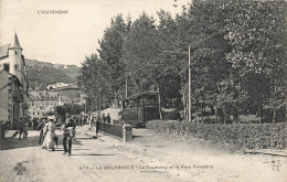 La Bourboule * Rue * Le Tram Tramway Et Le Parc Fenestre - La Bourboule