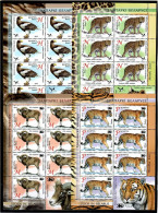 Belarus 2013 . Fauna. Zoos . 4 Sheetlets, Each Of 7+tab. Michel #  959-62 KB - Belarus