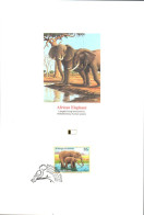 DOC 1997 ELEPHANTS D'AFRIQUE - Elefantes